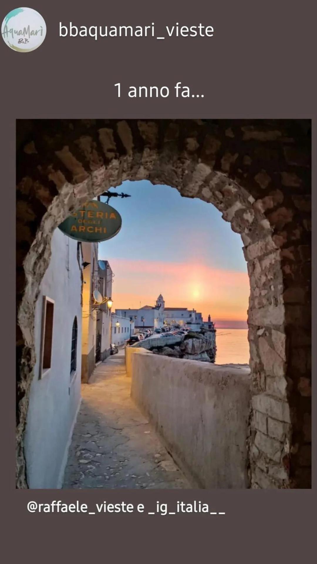 Aquamari B&B Vieste Buitenkant foto